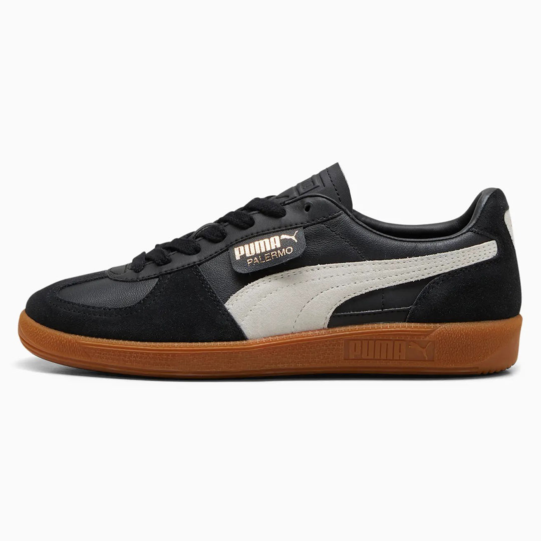 PUMA Palermo Leather Men Sneakers - Black/Gum